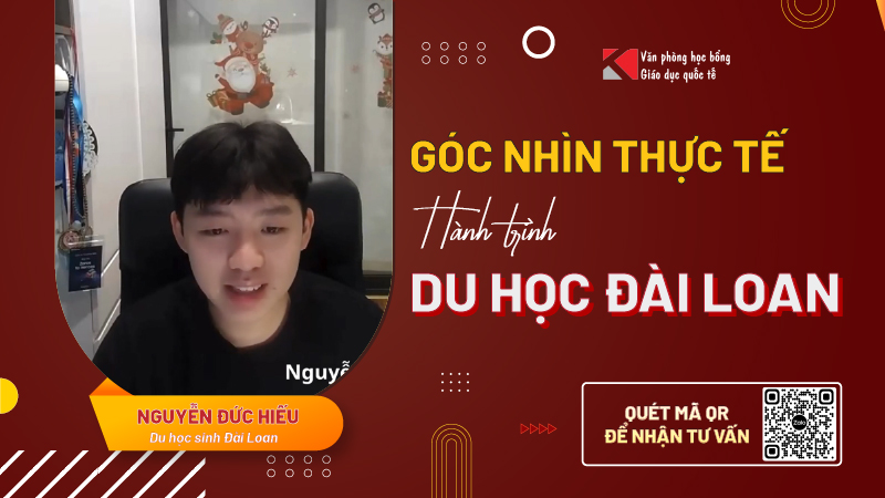 Hành trình du học Đài Loan của Hiếu: Vì sao chọn học bổng và văn phòng uy tín?